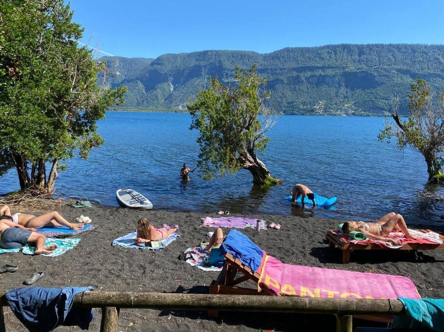 Gran Casa Orilla Playa,12 Personas,5 Dormitorios Coñaripe エクステリア 写真